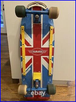1980s Sims Flagship Skateboard (Original)
