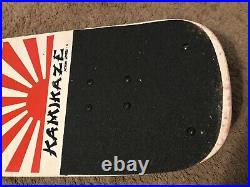 1980s Skateboard KAMIKAZE ACTION SPORTS ALL ORIGINAL CLEAN VINTAGE OG