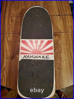 1980s Skateboard KAMIKAZE ACTION SPORTS ORIGINAL Deck