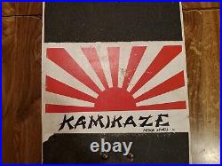 1980s Skateboard KAMIKAZE ACTION SPORTS ORIGINAL Deck