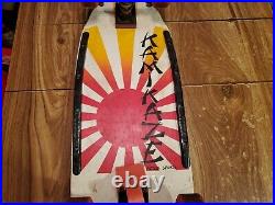 1980s Skateboard KAMIKAZE ACTION SPORTS ORIGINAL Deck