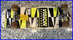 1980s Vision Shredder Skateboard Complete With Indy Trucks And Shredder Wheels