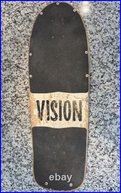 1980s Vision Shredder Skateboard Complete With Indy Trucks And Shredder Wheels