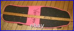 1980s Voodoo II by Variflex Skateboard Company RARE Vintage Witch Doctor pink
