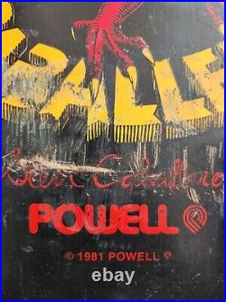 1981 Powell Peralta Steve Caballero Dragon Skateboard Independent Bones Reissue