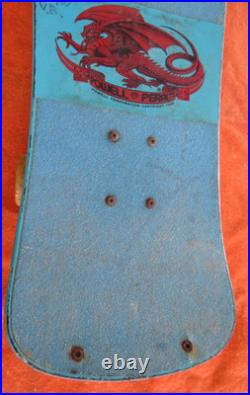 1983 POWELL PERALTA VINTAGE TONY HAWK SKATEBOARD original DRAGON BOARD