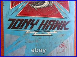 1983 POWELL PERALTA VINTAGE TONY HAWK SKATEBOARD original DRAGON BOARD