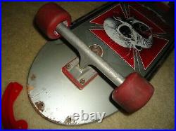 1983 vintage Tony Hawk silver pig skateboard powell peralta og