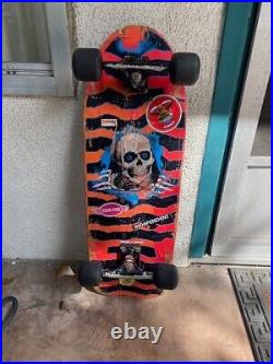 1984 Powell Peralta Ripper OG Skateboard. Pink. Original Owner. Bones Brigade