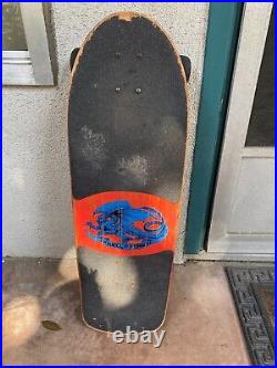 1984 Powell Peralta Ripper OG Skateboard. Pink. Original Owner. Bones Brigade