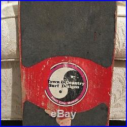 1984 Town and Country skate designs vintage skateboard