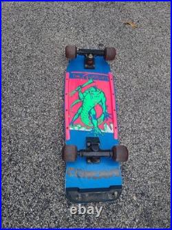1985 Valterra The Guardian Dragon Monster Skateboard Vintage