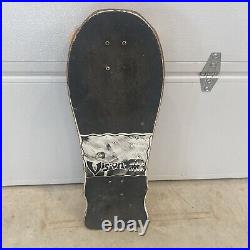 1985 Vision Hippie Stick skateboard Old Ghosts Gullwing Trucks Sims 63 Wheels