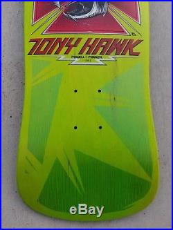 1986 NOS Powell Peralta Tony Hawk skateboard deck rare vintage