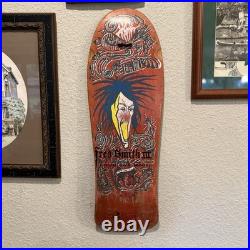 1986 Ultra RARE Alva Fred Smith III Loud One Model Skateboard Deck OG Used 1986 Ultra RARE Alva Fred Smith III Loud One Model Skateboard Deck OG Used