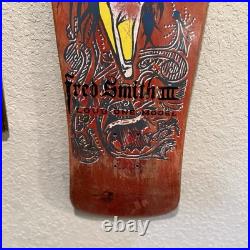 1986 Ultra RARE Alva Fred Smith III Loud One Model Skateboard Deck OG Used