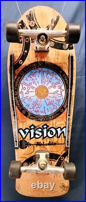 (1986) Vision / Joe Johnson Hieroglyphic Circle / Complete Skateboard