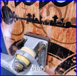 (1986) Vision / Joe Johnson Hieroglyphic Circle / Complete Skateboard