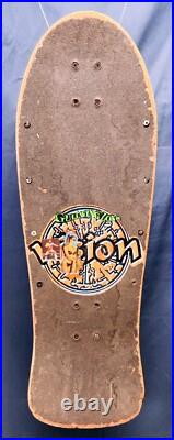 (1986) Vision / Joe Johnson Hieroglyphic Circle / Complete Skateboard