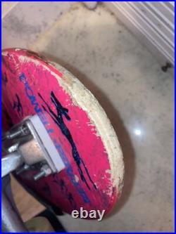 1987 Original Complete Powell Peralta White Bonite XT Lance Mountain Skateboard