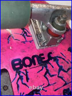 1987 Original Complete Powell Peralta White Bonite XT Lance Mountain Skateboard