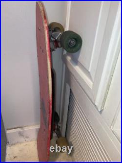 1987 Original Complete Powell Peralta White Bonite XT Lance Mountain Skateboard 1987 Original Complete Powell Peralta White Bonite XT Lance Mountain Skateboard