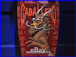 1987 Powell Peralta Steve Caballero Original Vintage Dragon & Bats Skateboard
