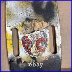 1987 Variflex Beach Boys Surfin Safari Two Handle Skateboard Wall Art