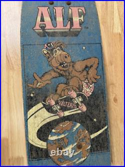 1987 Vintage Alf Skateboard TV Icon Rare Valterra Retro Skating