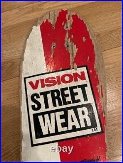 1988 OG Vision Street Wear Skateboard deck Very Rare