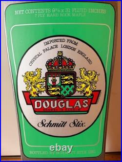 1988 Schmitt Stix Steve Douglas Beer Label Skateboard Deck NOT NOS Vintage Rare