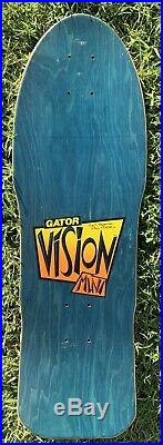 1988 Vintage Vision Gator Skateboard