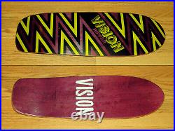 1988 Vision Ripper 2 Skateboard Team Deck Vintage NOS Condition Near Mint
