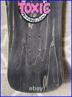 1990 Dave Crabb Scientist Toxic Vintage Skateboard Deck NOS 90s Zorlac