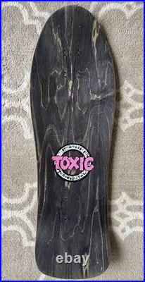 1990 Dave Crabb Scientist Toxic Vintage Skateboard Deck NOS 90s Zorlac