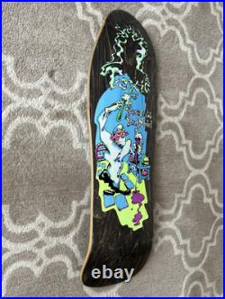 1990 Dave Crabb Scientist Vintage Toxic Skateboard Deck Brand X Zorlac NOS 90s
