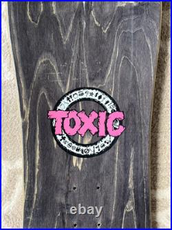 1990 Dave Crabb Scientist Vintage Toxic Skateboard Deck Brand X Zorlac NOS 90s