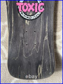 1990 Dave Crabb Scientist Vintage Toxic Skateboard Deck Brand X Zorlac NOS 90s