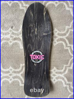 1990 Dave Crabb Scientist Vintage Toxic Skateboard Deck Brand X Zorlac NOS 90s