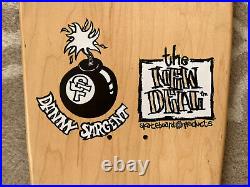1990 OG New Deal Danny Sargent Monkey Bomber Vintage Skateboard Deck NOS Howell