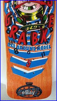 1990 Santa Cruz Claus Grabke All Around Vintage Skateboard Deck