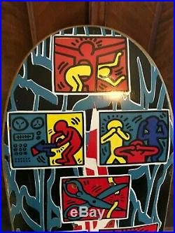 1993 Mike Santarossa Prime Skateboard Keith Haring powell peralta Alien Workshop