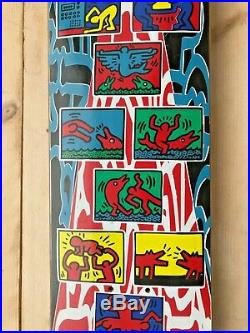 1993 Mike Santarossa Prime Skateboard Keith Haring powell peralta plan b blind