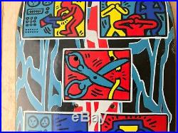 1993 Mike Santarossa Prime Skateboard Keith Haring powell peralta plan b blind