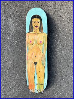 1994 Toy Machine Ed Templeton hand painted 1/50 skateboard deck RARE vintage 1994 Toy Machine Ed Templeton hand painted 1/50 skateboard deck RARE vintage