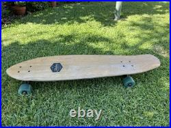 1995 ARBOR Mission Groundswell Longboard Skateboard