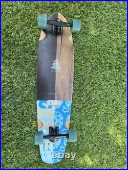 1995 ARBOR Mission Groundswell Longboard Skateboard