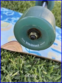 1995 ARBOR Mission Groundswell Longboard Skateboard