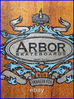 1995 Arbor Foundation Series BUG Venice, CA Longboard Skateboard Paris Co 36