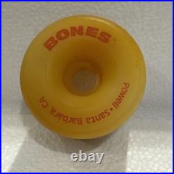 1 Vintage Powell Bones Double Radial Skateboard Wheel Pre Peralta Santa Barbara